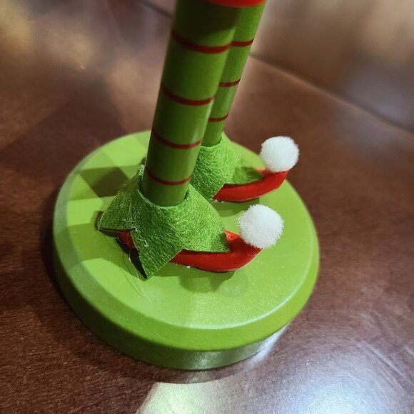 Christmas Nutcracker Soldier Elf Decor Wooden Statue Table Holiday Decoration - Picture 12 of 13